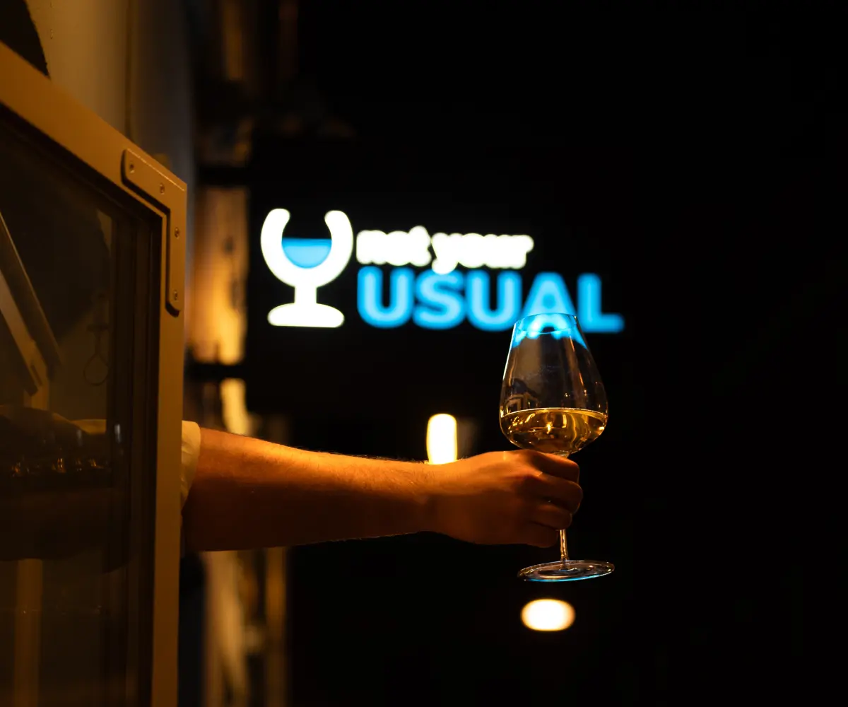NOT YOUR USUAL WINE BAR